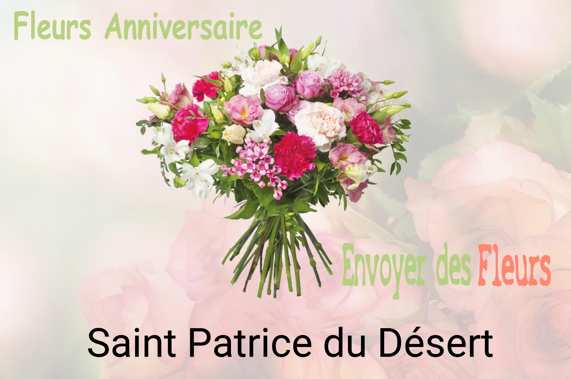 Bouquet de fleurs d’anniversaire livré à Saint-Patrice-du-Désert