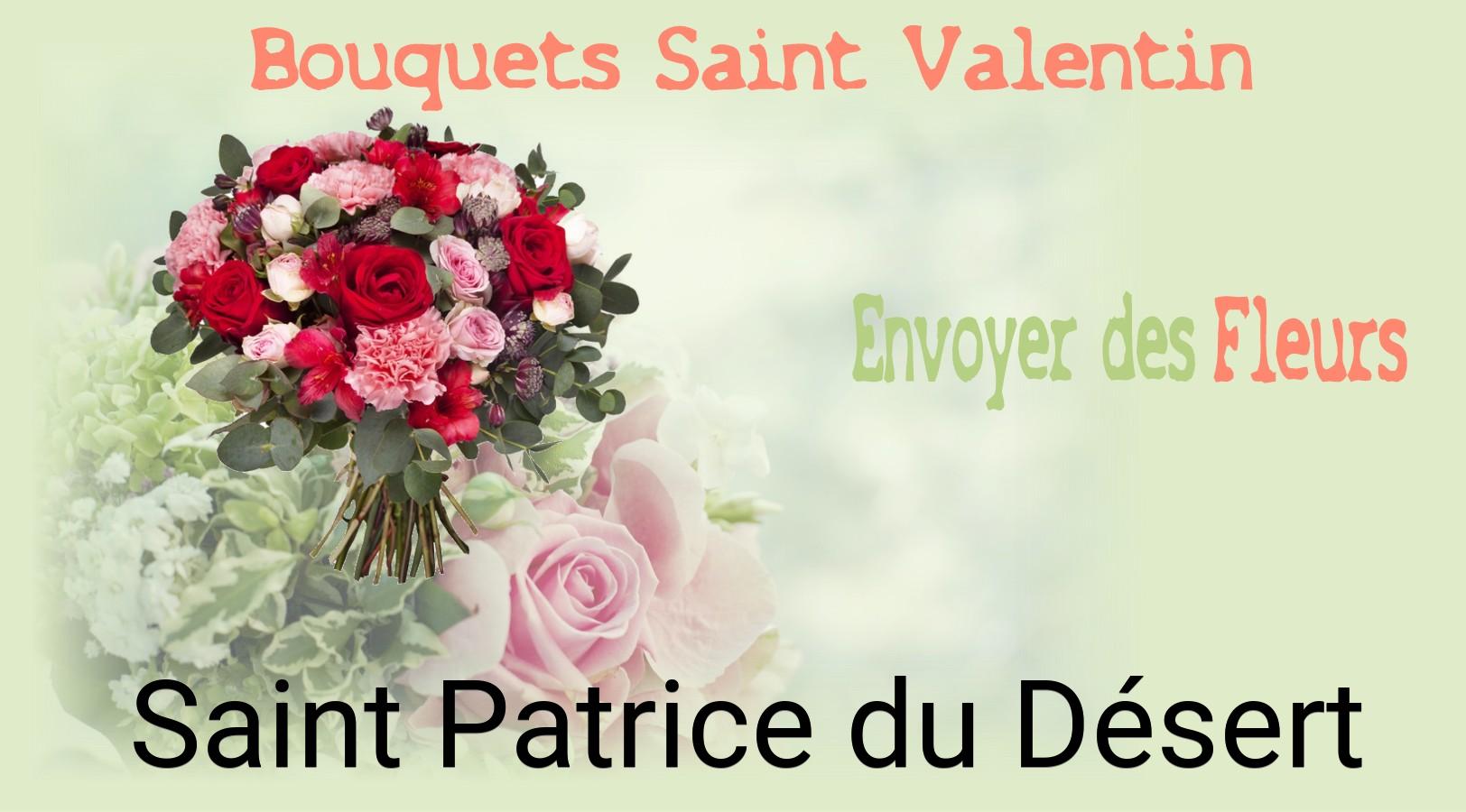 Roses de Saint-Valentin livrées à Saint-Patrice-du-Désert